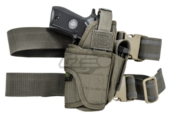 Pantac USA 1000D Cordura Hurricane Dropleg Holster ( Ranger Green )