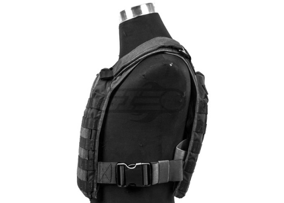 Pantac USA 1000D Cordura Molle Tactical Plate Carrier ( Black / Medium ) Pantac USA 1000D Cordura Molle Tactical Plate Carrier ( Black / Medium )