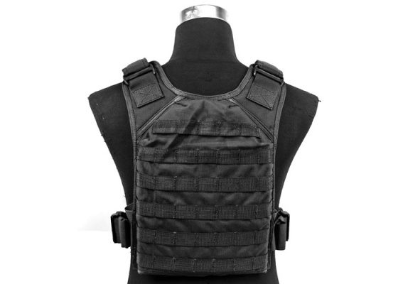 Pantac USA 1000D Cordura Molle Tactical Plate Carrier ( Black / Medium ) Pantac USA 1000D Cordura Molle Tactical Plate Carrier ( Black / Medium )