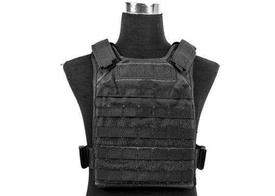Pantac USA 1000D Cordura Molle Tactical Plate Carrier ( Black / Medium ) Pantac USA 1000D Cordura Molle Tactical Plate Carrier ( Black / Medium )