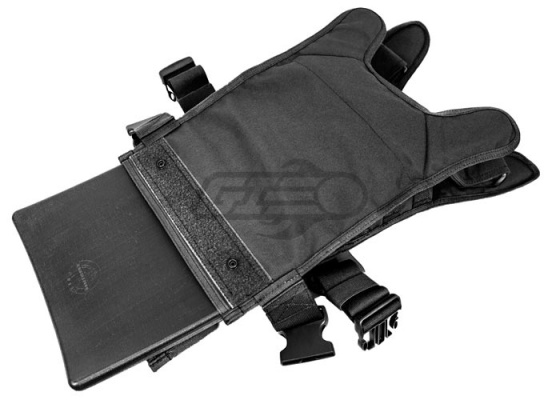 Pantac USA 1000D Cordura Molle Tactical Plate Carrier ( Black / Medium ) Pantac USA 1000D Cordura Molle Tactical Plate Carrier ( Black / Medium )