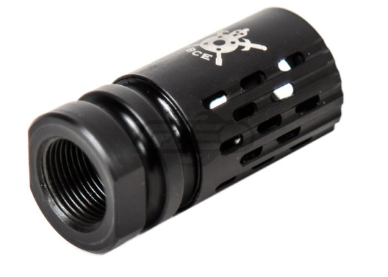 PTS Battlecomp 2.0 Fluted CW Flash Hider ( Black )