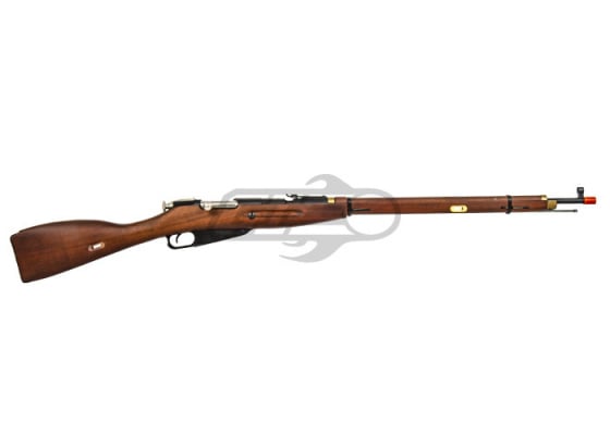 Red Fire Mosin Nagant Model 1891/30 Bolt Action Spring Airsoft Rifle ( Wood )