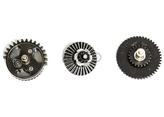 SHS Super Shooter CNC 100:200 Helical Super Torque Up Gear Set ( Black )