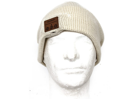 Tenergy Bluetooth Beanie Basic Knit ( Cream )