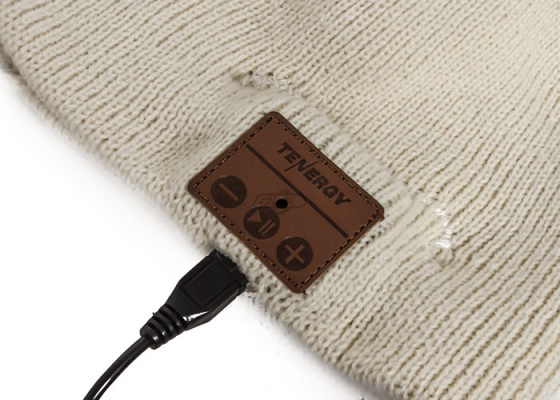 Tenergy Bluetooth Beanie Basic Knit ( Cream )