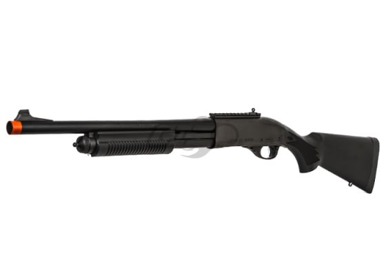 Tokyo Marui M870 Full Metal Gas Tactical Police Airsoft Shotgun ( Black )