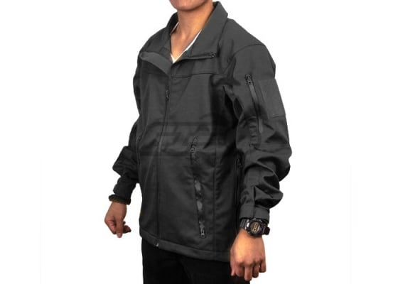 Tru-Spec 24-7 Tactical Soft Shell Jacket ( Black / XL )