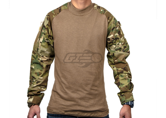 Tru-Spec Combat Shirt ( Multicam - Coyote / XXL / Long )