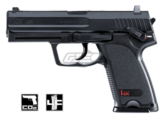 Umarex H&K USP .177/4.5mm CO2 BB Pistol Airgun ( Black )