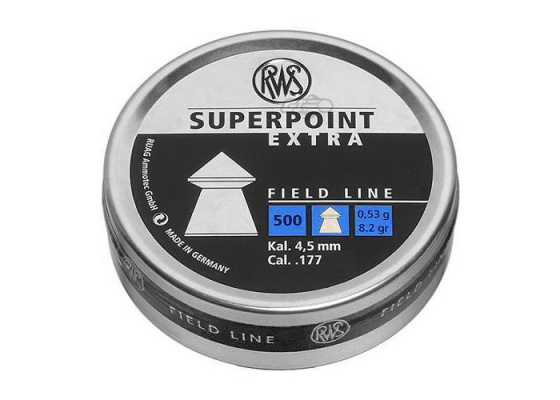 Umarex RWS Superpoint Extra .177 Cal 500 ct. Pellet