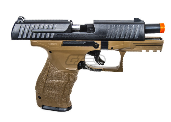 Elite Force Walther PPQ Spring Airsoft Pistol ( Dark Earth / Black )