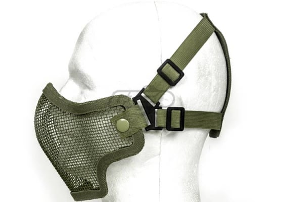 Valken Tactical 2G Wire Mesh Tactical Mask ( OD Green )