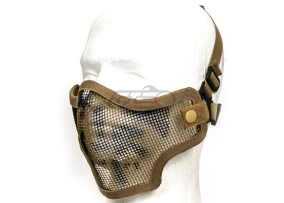 Valken Tactical 2G Wire Mesh Tactical Mask ( Tan Skull )