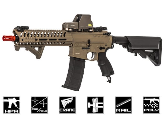 Valken V12 Optima Block I M4 Carbine HPA Airsoft Rifle ( Tan / Black )