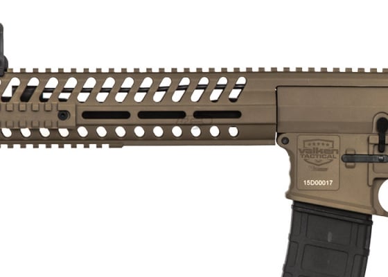 Valken V12 Optima Block I M4 Carbine HPA Airsoft Rifle ( Tan / Black )