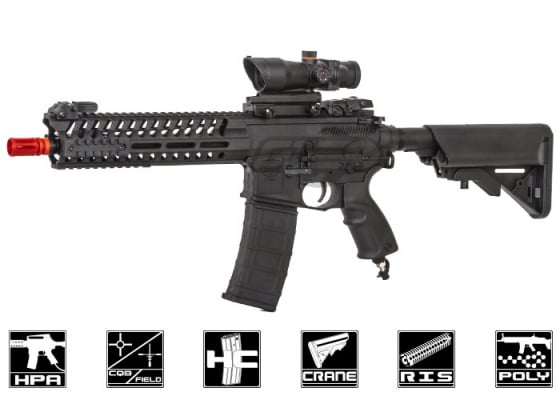 Valken V12 Optima Block I M4 Carbine HPA Airsoft Rifle ( Black )