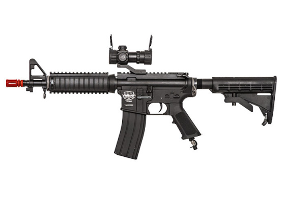 Valken V12 SBR M4 Carbine HPA Airsoft Rifle ( Black )