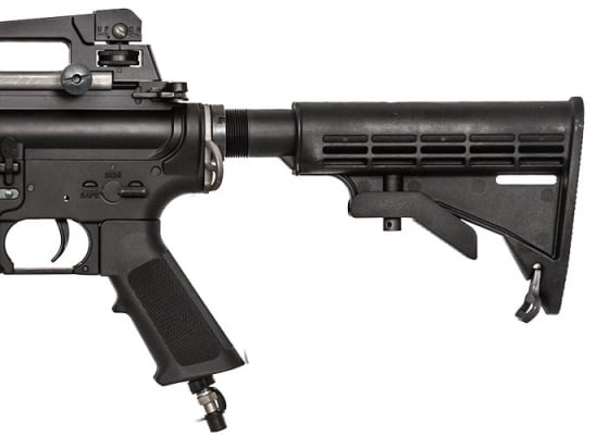 Valken V12 SBR M4 Carbine HPA Airsoft Rifle ( Black )