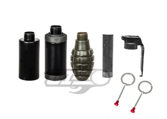 Valken Tactical Thunder V Grenade w/ Core - 3 Pack ( Black / OD Green )