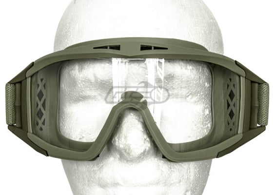 Valken V-TAC Tango Airsoft Goggles w/ 3 Color Lenses ( OD )