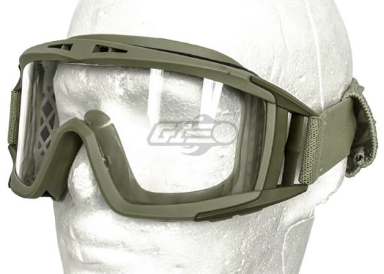 Valken V-TAC Tango Airsoft Goggles w/ 3 Color Lenses ( OD )