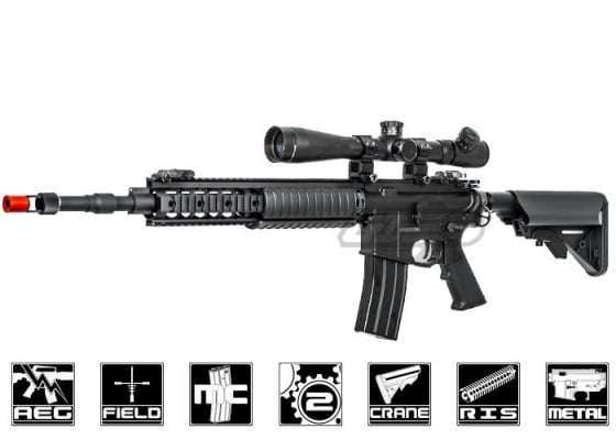 VFC VR16 SOPMOD SPR M4 Sniper AEG Airsoft Rifle ( Black )