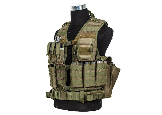 VISM Zombie Zombat Tactical Vest Kit ( OD Green )
