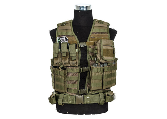 VISM Zombie Zombat Tactical Vest Kit ( OD Green )