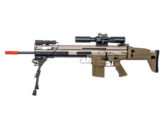 WE Full Metal SCAR-H MK17 SSR AEG Airsoft Gun ( Tan )