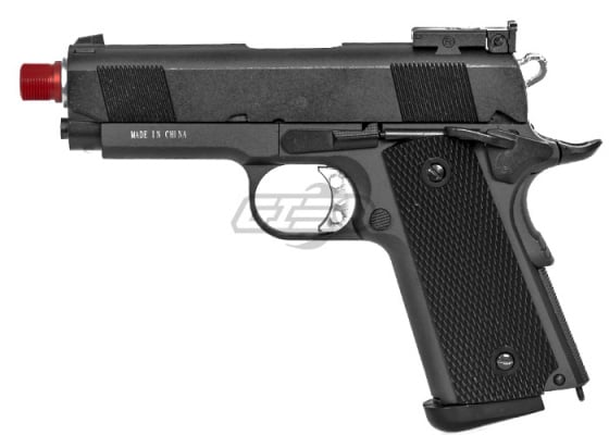 Well 1911 G193 CO2 Blowback Airsoft Pistol ( Black )