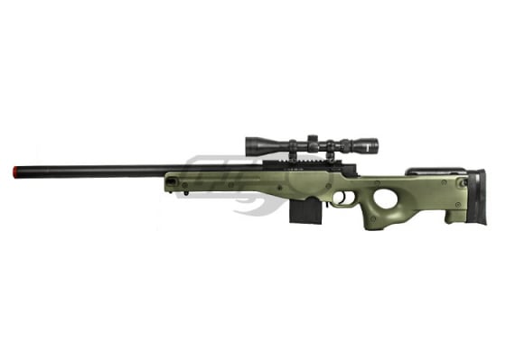 Well MK96 Compact Bolt Action Sniper Airsoft Rifle ( OD Green )