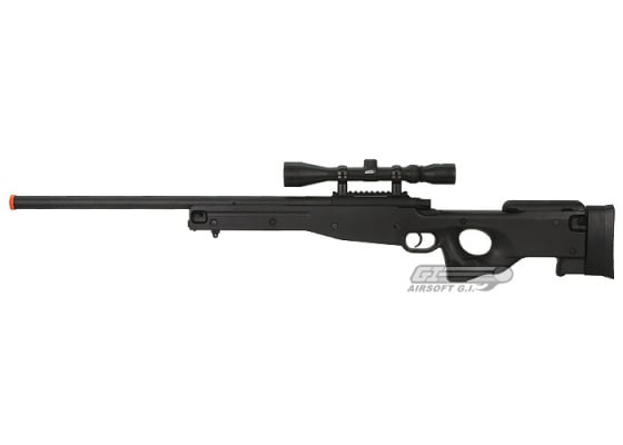 AGM MK96 AWP Bolt Action Spring Sniper Airsoft Rifle ( Black )