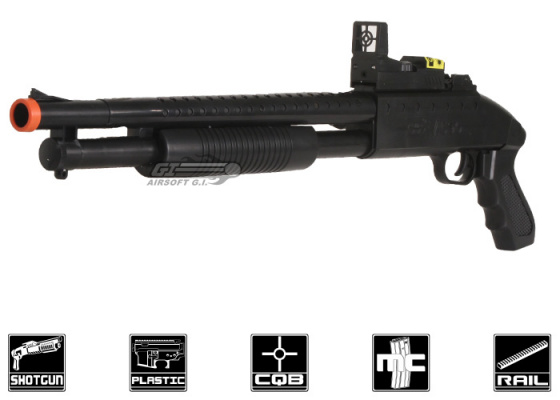 ACM M590 Pistol Grip Spring Airsoft Shotgun ( Black )