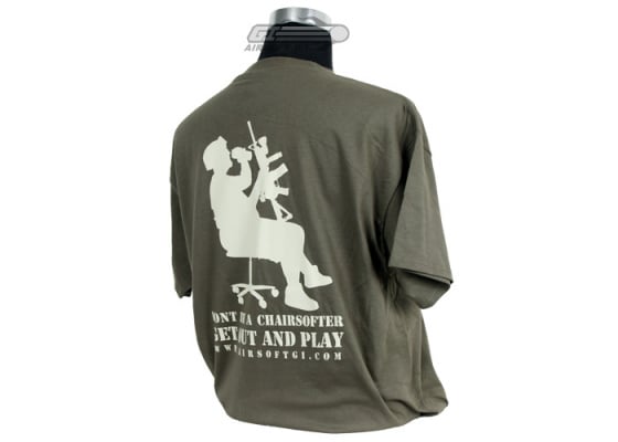 Airsoft GI Chairsofter T-Shirt ( OD Green / XXL )