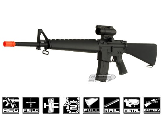 AGM M16 VN AEG Airsoft Rifle ( Black ) AGM M16 VN AEG Airsoft Rifle ( Black )