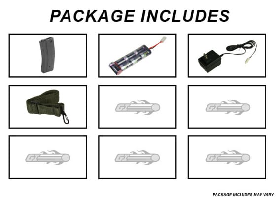 AGM M16 VN AEG Airsoft Rifle ( Black ) AGM M16 VN AEG Airsoft Rifle ( Black )