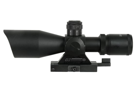 AIM Sports 2.5-10x40 QD Scope ( Cut Sunshade & Red / Green P4 Sniper Reticle ) AIM Sports 2.5-10x40 QD Scope ( Cut Sunshade & Red / Green P4 Sniper Reticle )