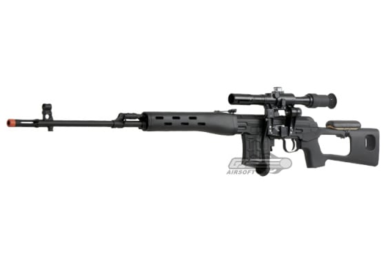 A&K Dragonov SVD Spring Sniper Airsoft Rifle ( Black ) A&K Dragonov SVD Spring Sniper Airsoft Rifle ( Black )