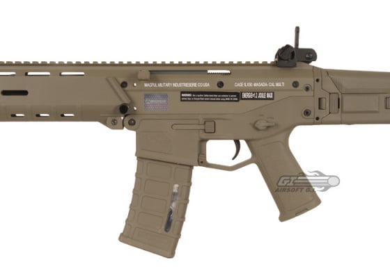 A&K Magpul Masada ACR Carbine AEG Airsoft Rifle Battery & Charger Package ( Tan )