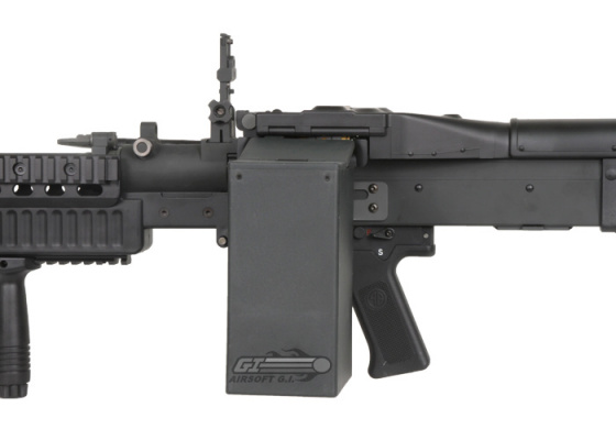Ares M60 MK-43 AEG Airsoft LMG ( Black )