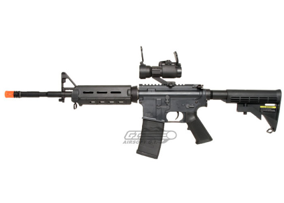 Airsoft GI KWA CQR MOE M4 Carbine AEG Airsoft Rifle ( Black )