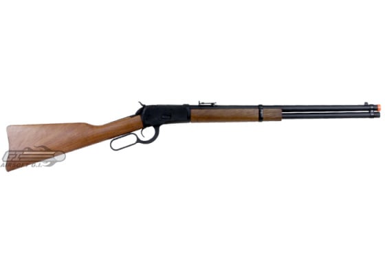 BRAVO Full Metal / Fake Wood 1892 Lever Action Gas Rifle Airsoft Gun