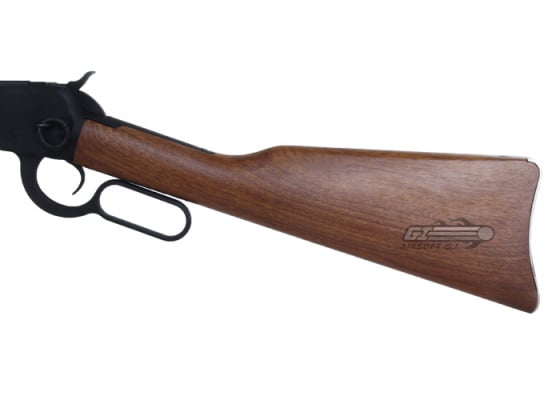 BRAVO Full Metal / Fake Wood 1892 Lever Action Gas Rifle Airsoft Gun