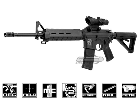 Beta Project Milspec Monkey Magpul MOE M4 Carbine AEG Airsoft Rifle Limited Edition ( Black )