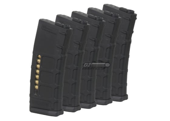Beta Project Magpul PTS M4 / M16 75 rd. AEG Mid Capacity P-Mag Magazine - 5 Pack ( Black ) Beta Project Magpul PTS M4 / M16 75 rd. AEG Mid Capacity P-Mag Magazine - 5 Pack ( Black )