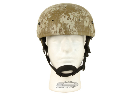 Bravo Light Weight Mich Style Helmet ( Desert Digital )