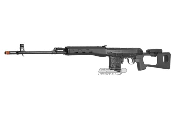 Classic Army Full Metal SVD AEG Sniper Airsoft Rifle ( Black )
