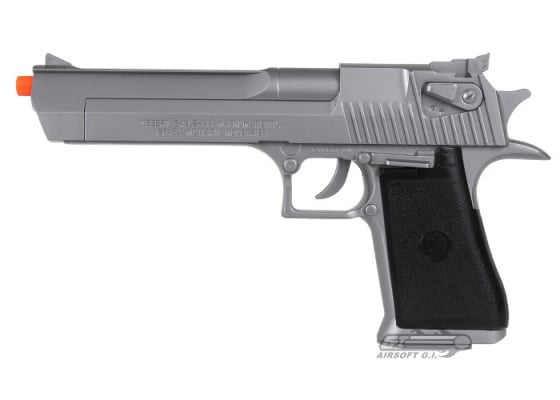 Magnum Research Desert Eagle .44 Magnum Spring Airsoft Pistol by Cybergun ( Silver )