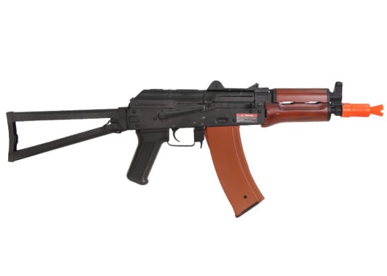 JG JG1011 AKS74UN Carbine Blowback AEG Airsoft Rifle ( Wood )